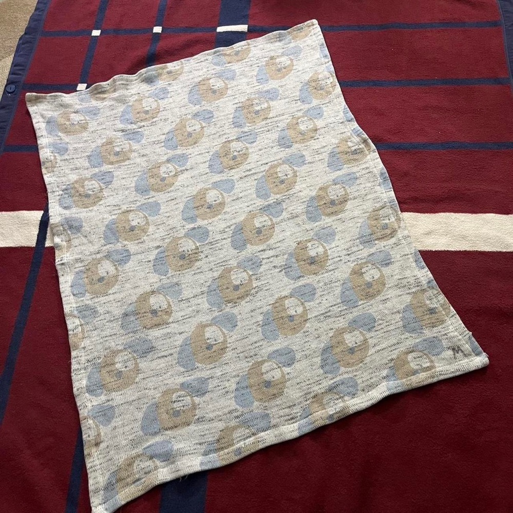 Koala Baby Puppy Dog Receiving Blanket monogram Print fleece soft plush warm